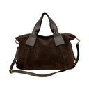 SAC A MAIN CUIR SUÈDE VEOLINA