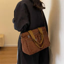 Joëlle - Sac à main velours côtelé