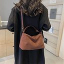 Aya - Sac cabas en daim