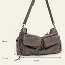 Olga - Sac bandouliere gris