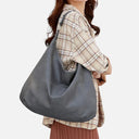 Abigaëlle - Sac hobo cuir souple