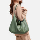 Abigaëlle - Sac hobo cuir souple