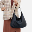 Abigaëlle - Sac hobo cuir souple